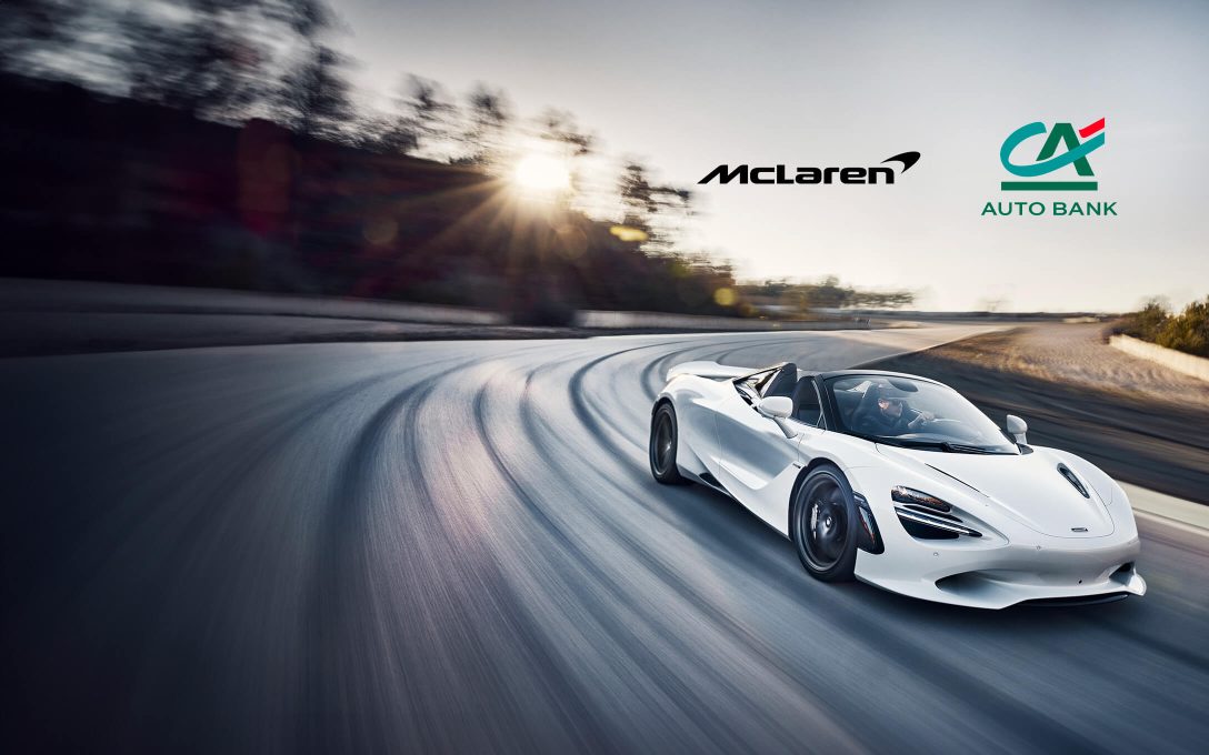 CA AUTO BANK UND MCLAREN AUTOMOTIVE GEBEN EINE NEUE VEREINBARUNG FÜR MCLAREN FINANCIAL SERVICES BEKANNT